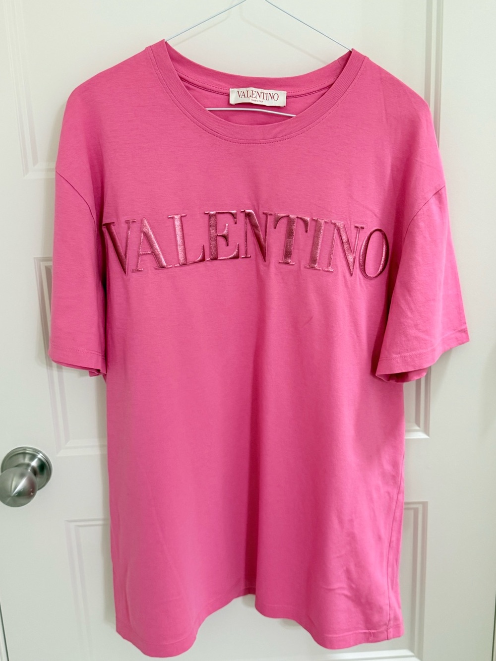 Valentino Pink Short Sleeve T-Shirt